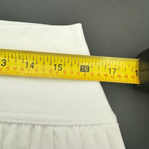 Aerie Offline All Aces Tennis Skirt Skort Pleated Active Pockets White Size XL - Picture 10 of 12